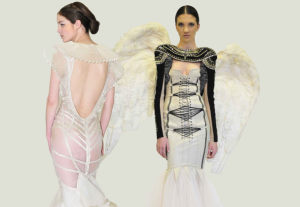Creative Flair: Work from Sydney Institute Fashion Design Studio on display.